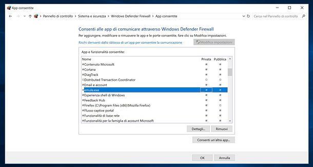 Firewall Windows 10