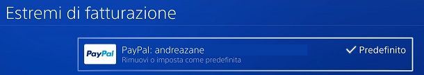 Come pagare su PlayStation Store