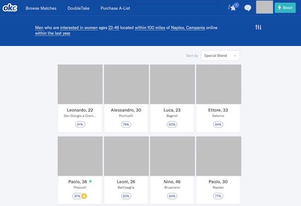OkCupid: come funziona