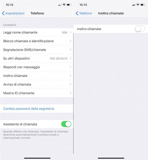 Come disattivare segreteria telefonica TIM su iPhone