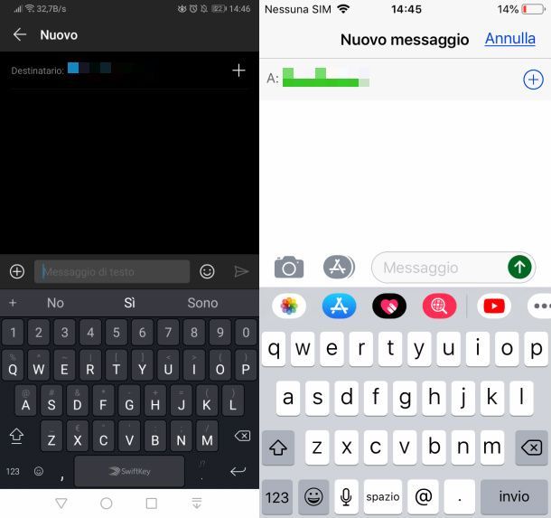 App Messaggi
