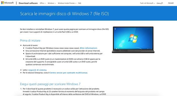 download iSO di Windows 7