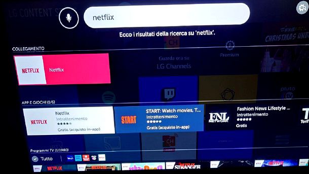 Come aggiornare Netflix su Smart TV LG