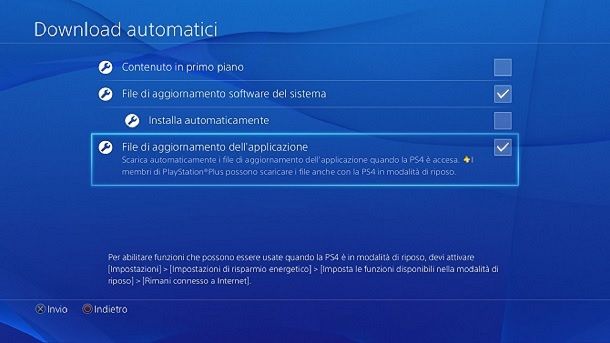 Come aggiornare Netflix su PlayStation 4