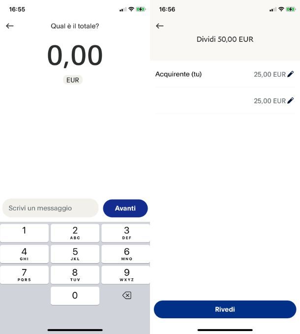 Farsi pagare con PayPal app