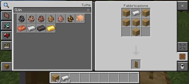 Come fare uno scudo su Minecraft Bedrock Edition