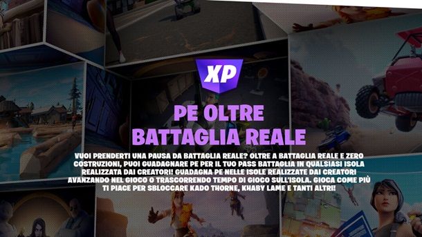 Come fare tanti XP su Fortnite oltre Battaglia Reale