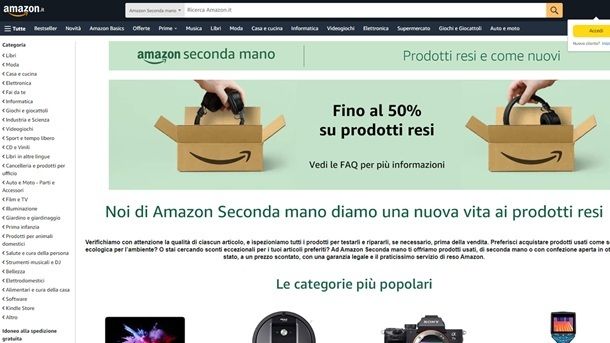 Notebook offerte ricondizionati Amazon