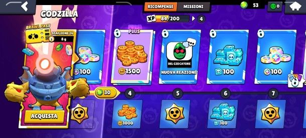 Brawl Pass su Brawl Stars