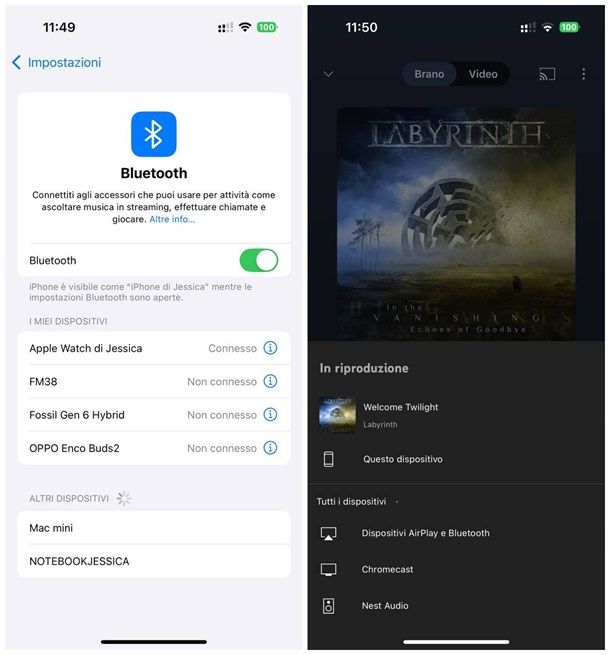 Come collegare 2 casse Bluetooth