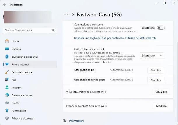Password Wi-Fi Windows 11