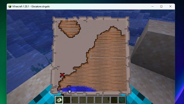 Come creare una mappa del tesoro su Minecraft