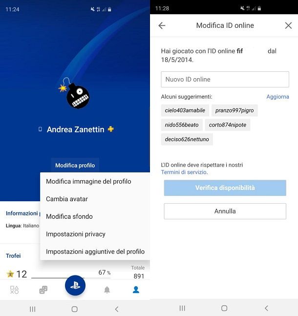 ambio ID PSN Smartphone