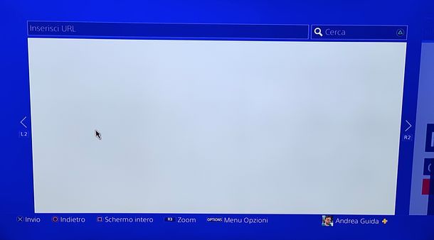 Browser PS4
