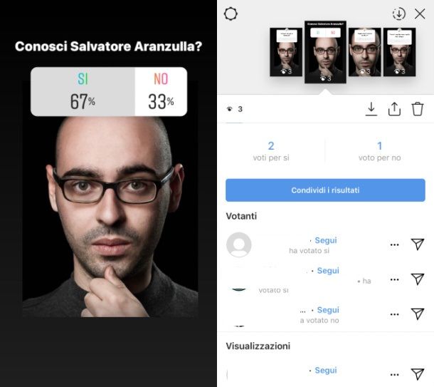 Instagram domande