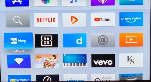 RaiPlay Apple TV