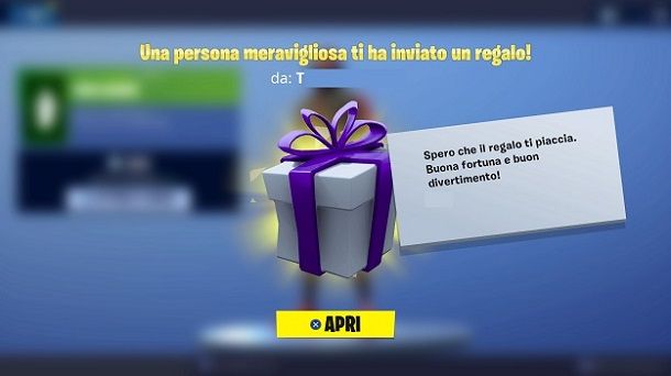 Regalo Skin Fortnite PS4