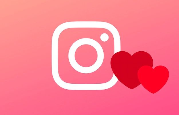 Instagram e cuoricini