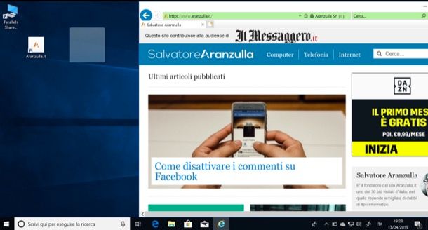 Come creare un collegamento sul desktop di una pagina Web