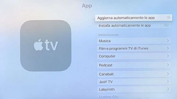 Come aggiornare Netflix su Apple TV