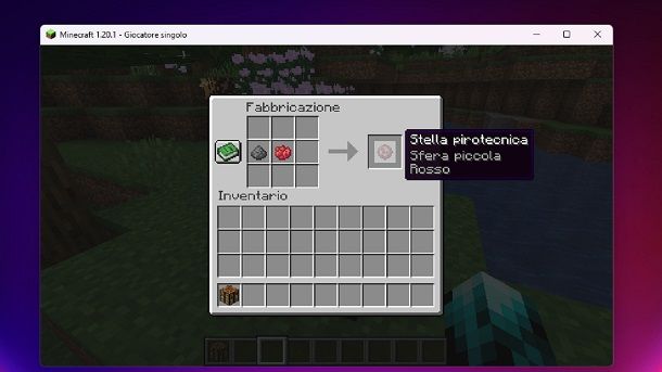 Come fare una stella pirotecnica su Minecraft