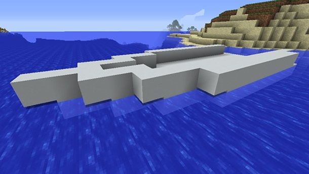 Lati yacht Minecraft
