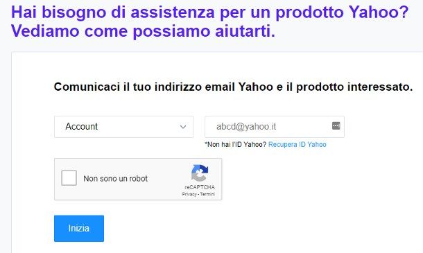Recuperare password Yahoo da PC - 2