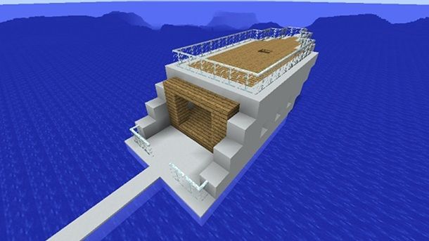 Yacht finito Minecraft