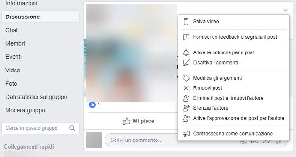 Come disattivare i commenti su Facebook | Salvatore Aranzulla