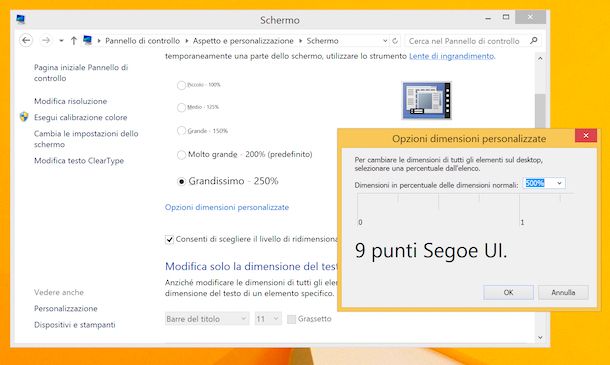 Come ingrandire i caratteri di Facebook