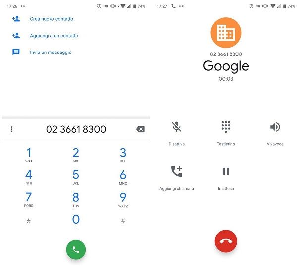 Come contattare telefonicamente Google Maps