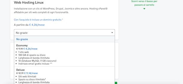 Hosting GoDaddy