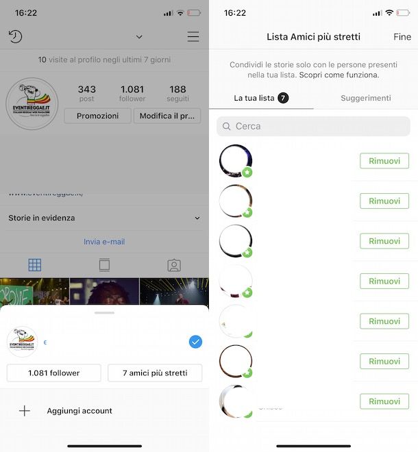 Come Si Mettono Gli Amici Più Stretti Su Instagram