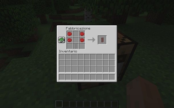 minecraft stendardo rosso