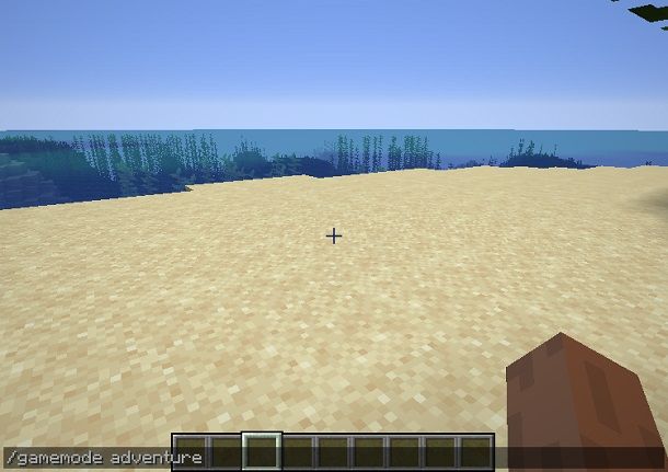 modalità avventura minecraft