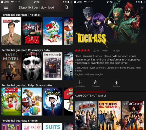 Come scaricare serie TV su iPhone - Netflix