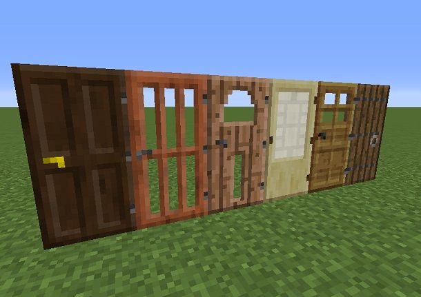 porte minecraft