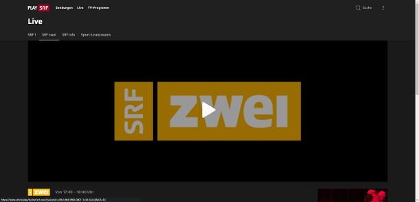 Come vedere la TV svizzera sul PC