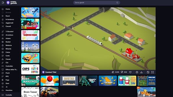 Giochi di treni gratis online Conduct This