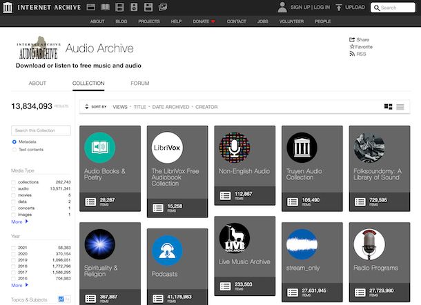 Programmi per musica Android
