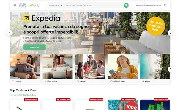 myWorld Cashback World