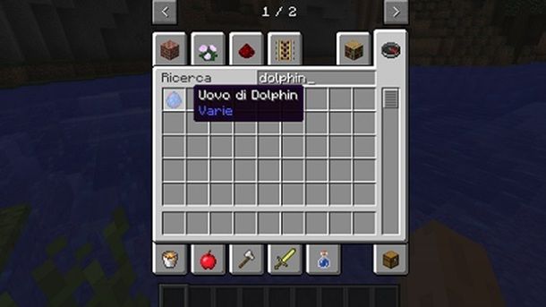 Uovo di Dolpin Mod Minecraft