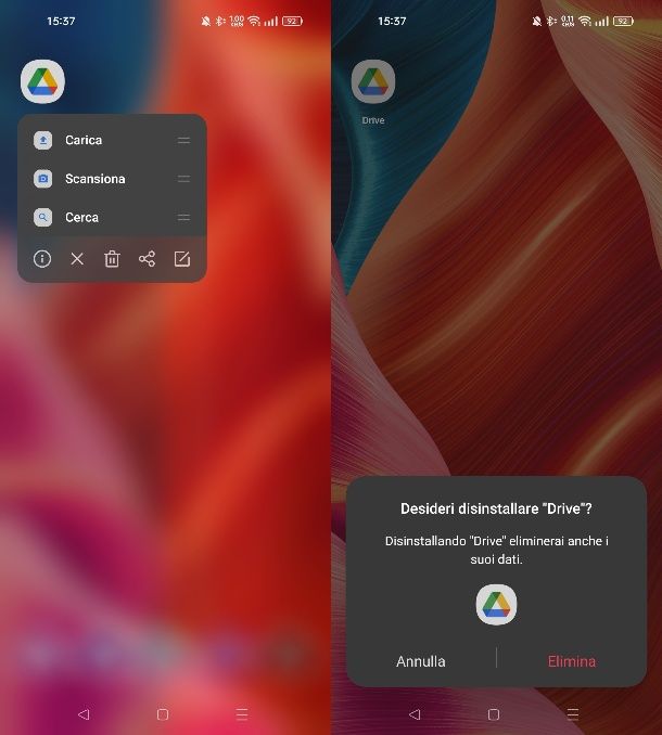 Come disinstallare Google Drive su Android