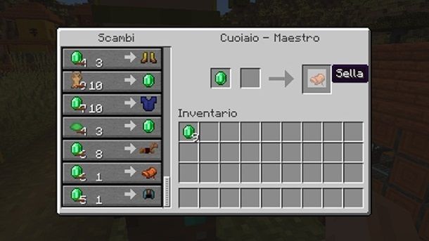 Cuoiaio Sella Minecraft