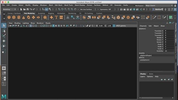 Autodesk Maya Programmi per animazioni 3D a pagamento