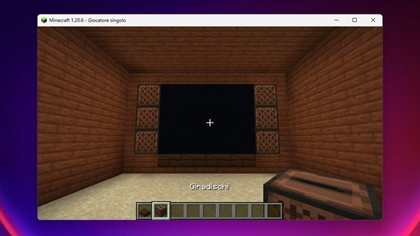 Giradischi Minecraft