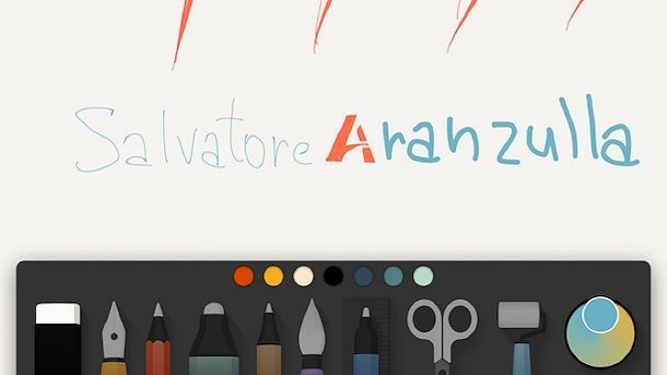 Applicazioni iPad per disegno
