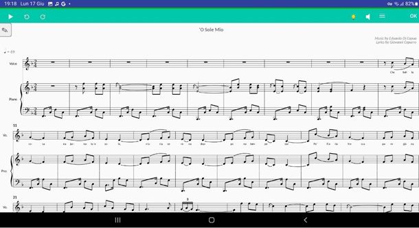 Programmi per scrivere musica Android