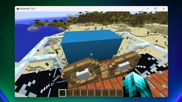 Pilotare aereo Minecraft