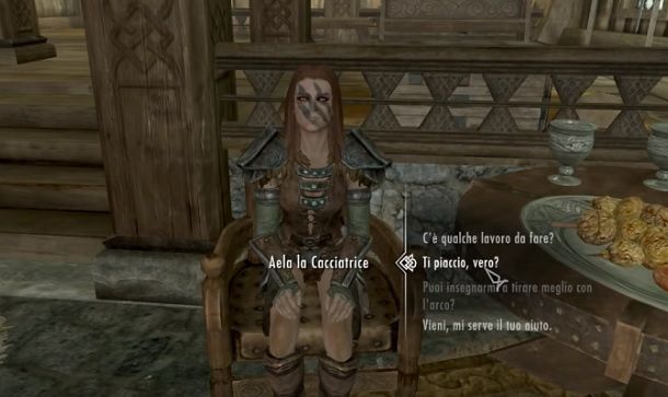 Aela la cacciatrice Skyrim